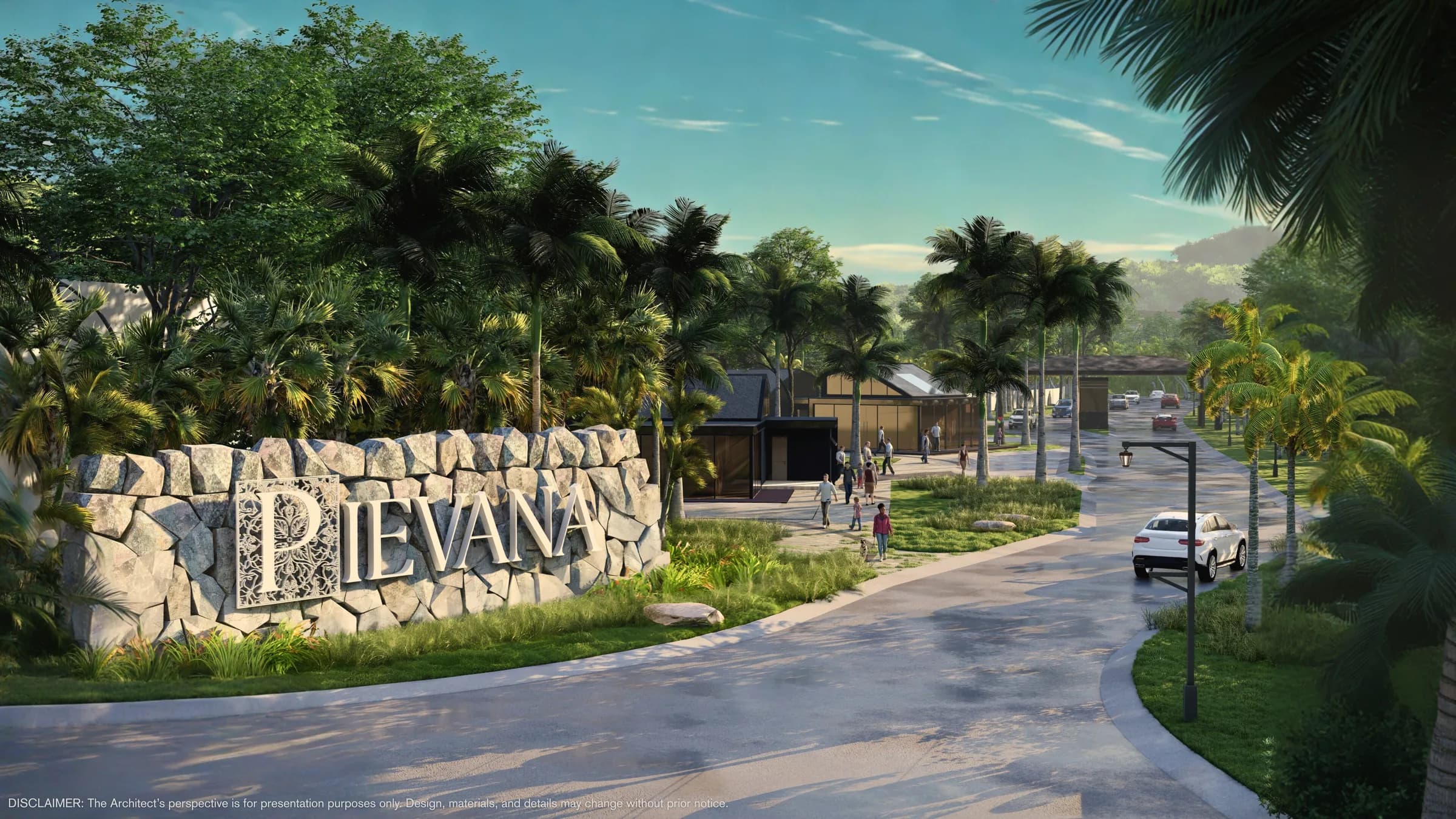 Pievana Entrance